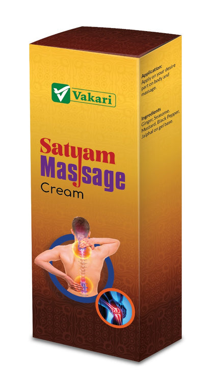 Satyam Massage Cream- मांसपेसीको दुखाइ सधैको लागि बिदा